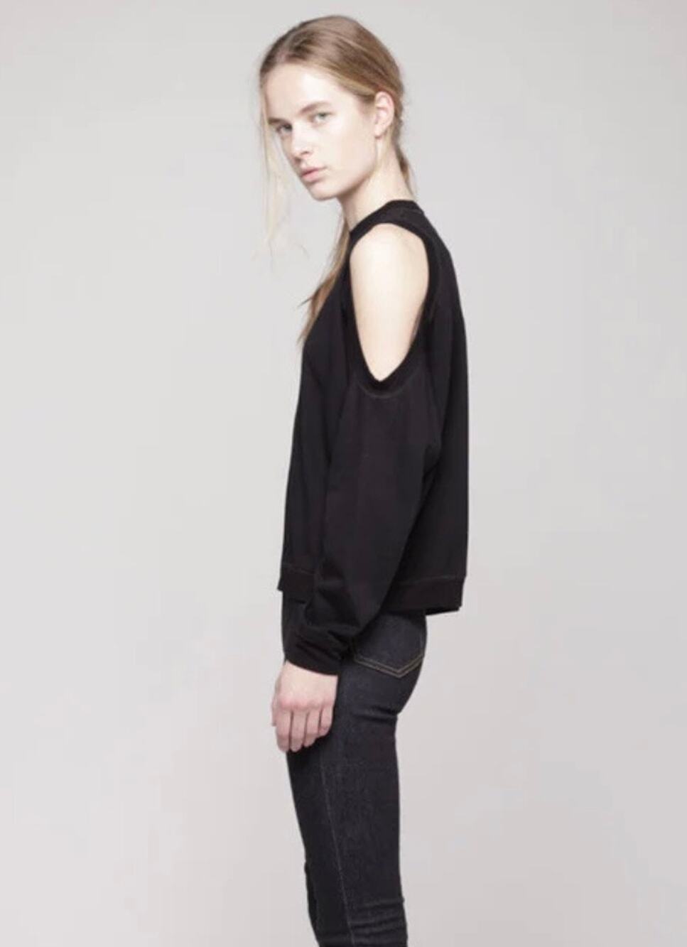 1. State Corona Open Shoulder Sweatshirt “Size S” (B35)